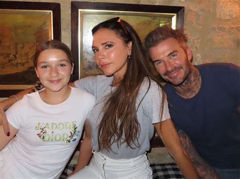 All About David and Victoria Beckham's Daughter Harper Seven .